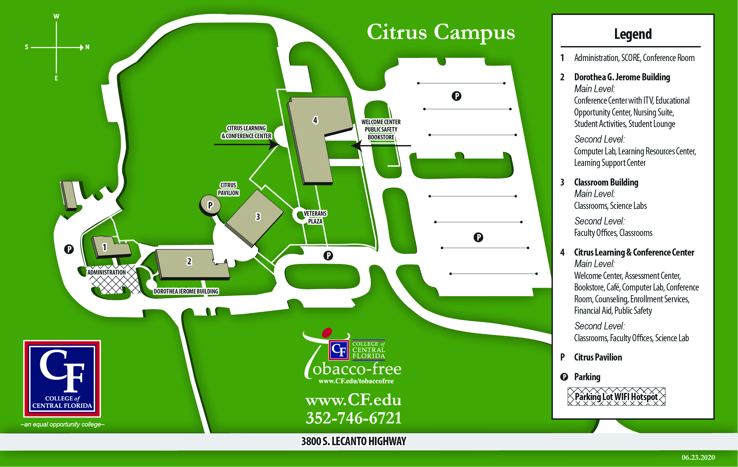Citrus Campus Map